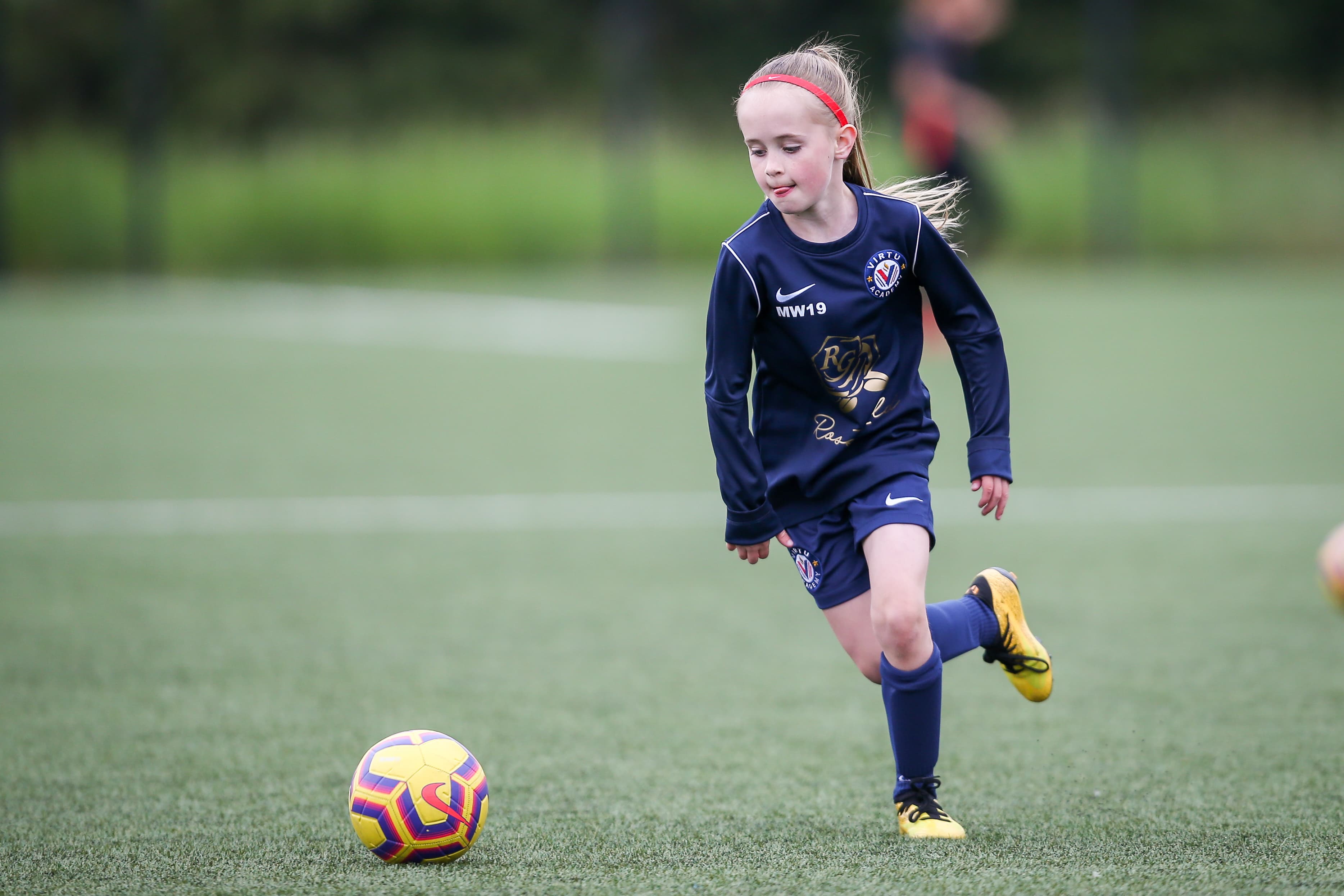 Millie Warwick: Signed with Chelsea FC U9